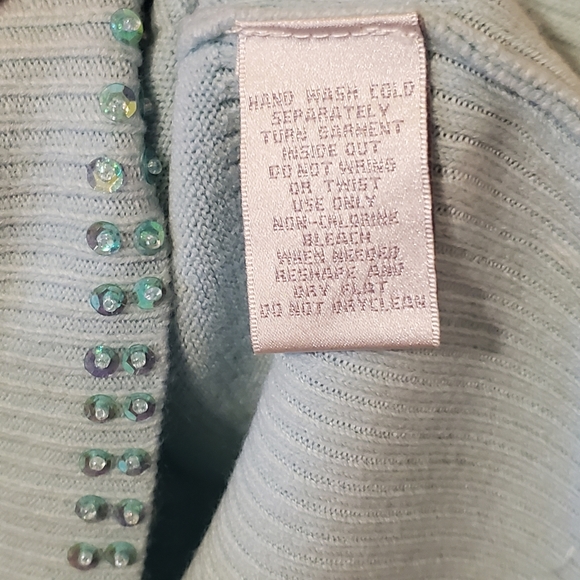 Worthington Women XS Sequin Beaded Sweater - Picture 5 of 11